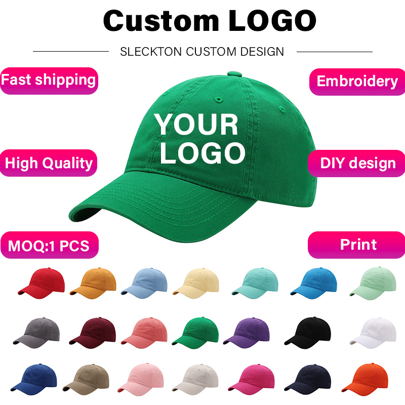 SLECKTON Custom Baseball Cap F - Embroidery Design Logo review and price