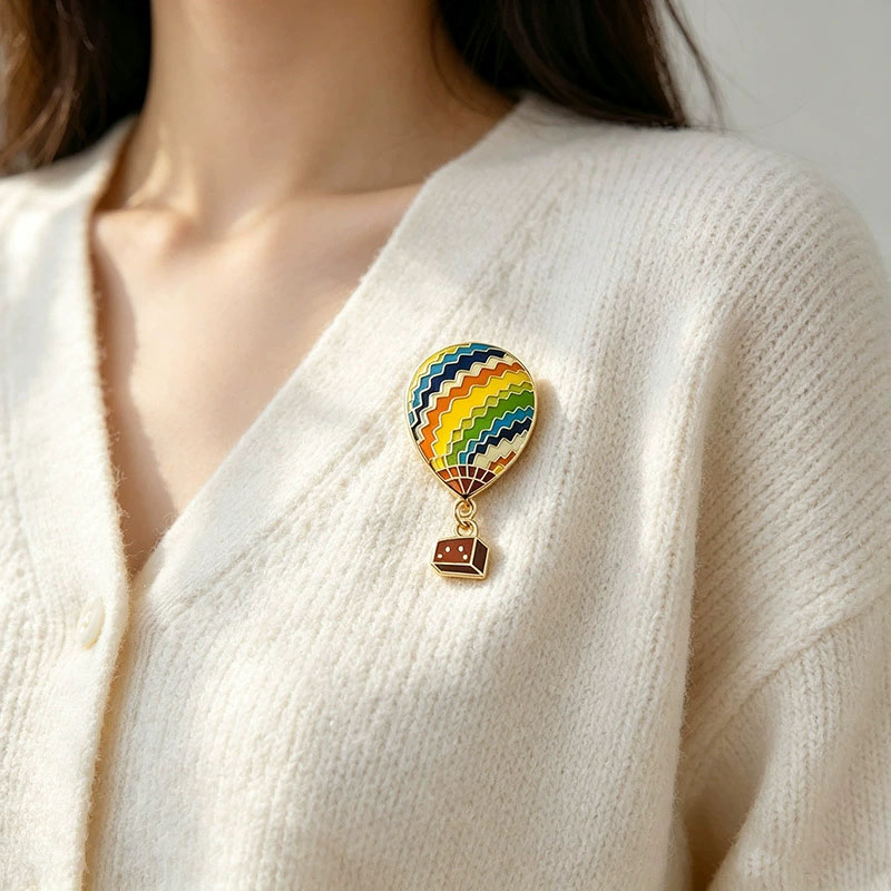 Hot Air Balloon Shaped Metal B - Embroidery Bali review and price
