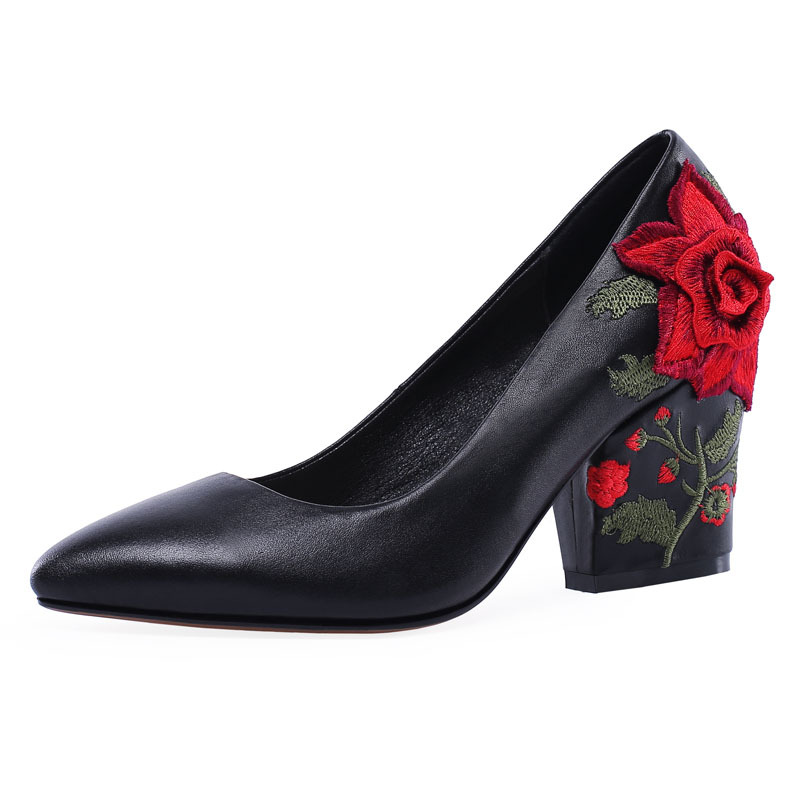 Fashion Yarn Embroidery Red Ro - Embroidery Rose review and price