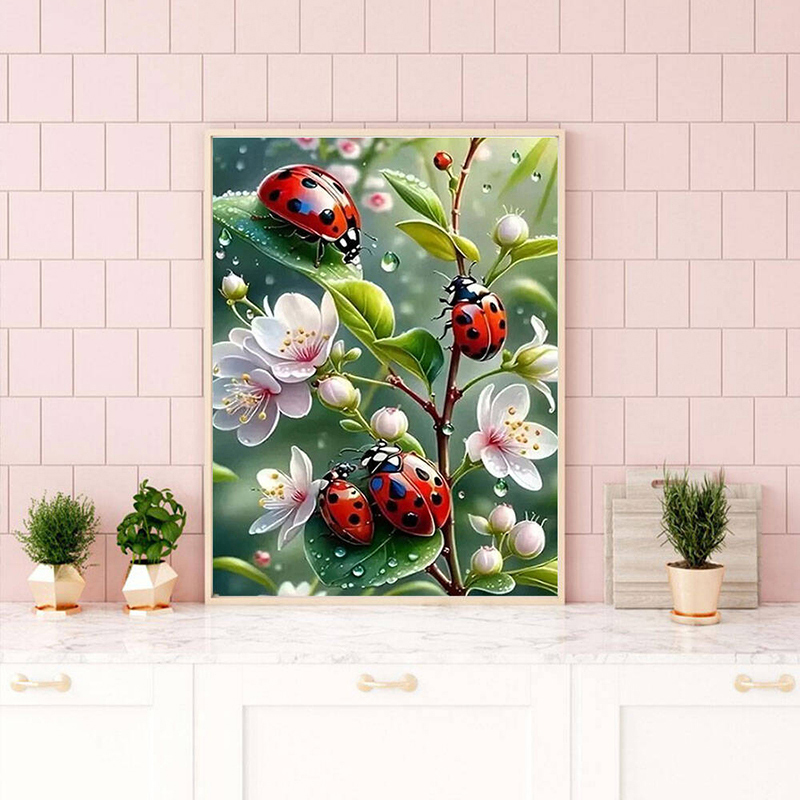 Nabi 5d Diamond Painting Ladyb - Embroidery Lady Bug review and price