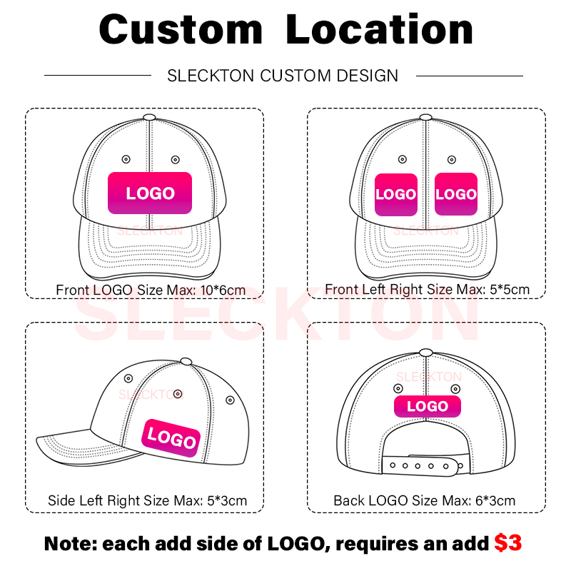 SLECKTON Custom Hat Logo Embro - Embroidery Design Logo review and price