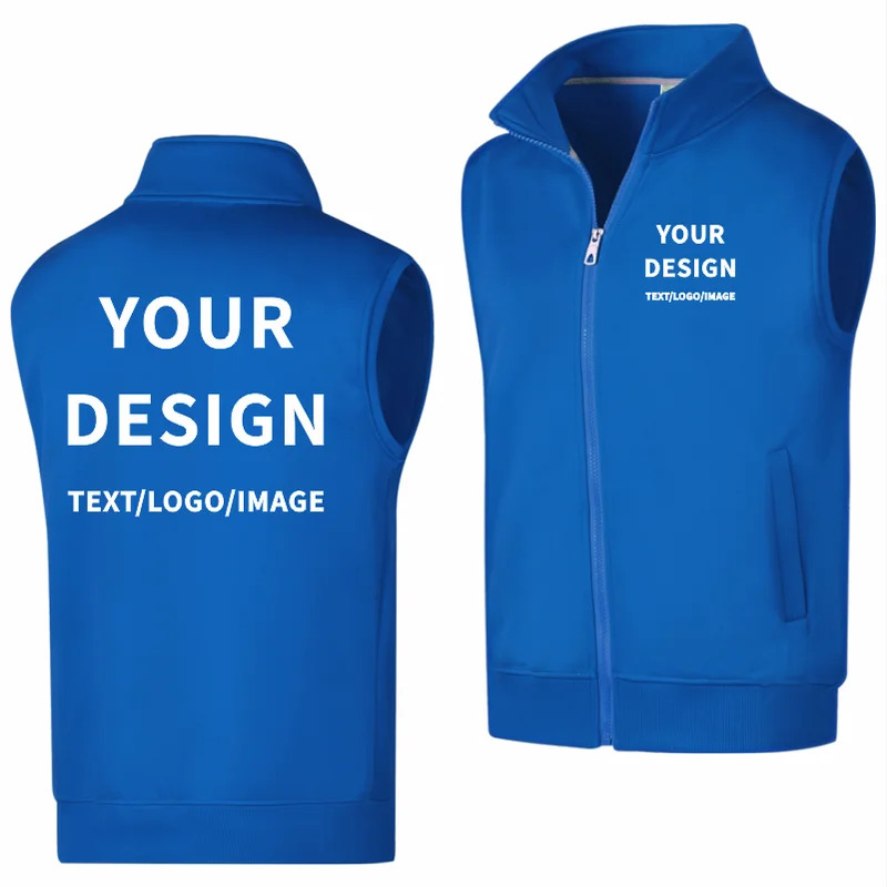 Monochrome Velvet Warm Vest, C - Embroidery Design Logo review and price